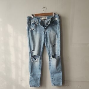 Abercrombie & Fitch Light Blue Denim Jeans